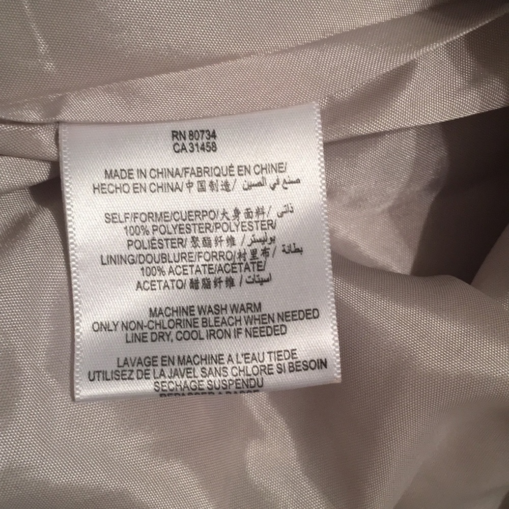 Max & Cleo cream taffeta 'Sunny' dress - Picture 6 of 6